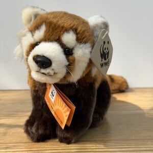 WWF World Wildlife Fund Red Panda Plush Stuffed Animal